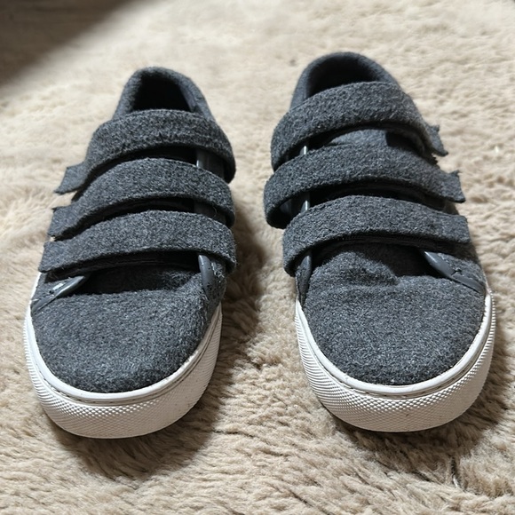 Kenneth Cole New York Kingvel Low Top Velcro Gray Fabric Casual Sneakers Size 5M - Picture 3 of 7